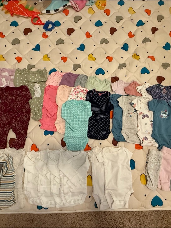 Carter's Other - Mixed Baby Girl Preemie Bundle- Multicolor